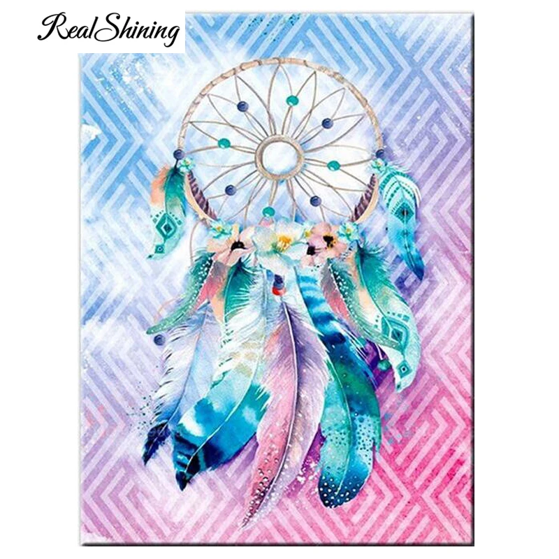 5d алмазная вышивка полноразмерная картина с изображением Ловец снов в