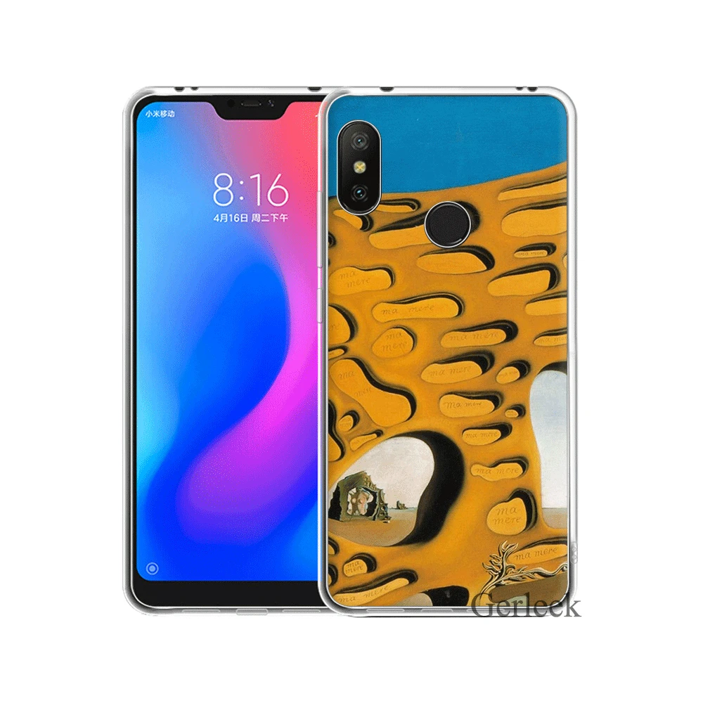 Мягкий силиконовый чехол из ТПУ для Xiaomi Redmi 4A 4X5 5A Plus 6 6A Pro S2 salvador dali | Мобильные