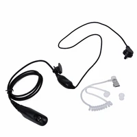 for motorola walkie talkie gp328 gp329 air tube acoustic headset with pttvox gp340 gp380 mtx850 pro5150 handy cb radio