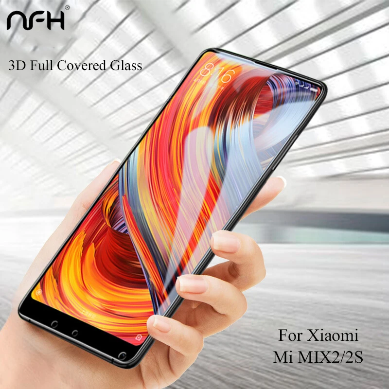 NFH 3D полный Крытая закаленное Стекло Для Сяо mi X 2 S крышка тонкий Экран протектор