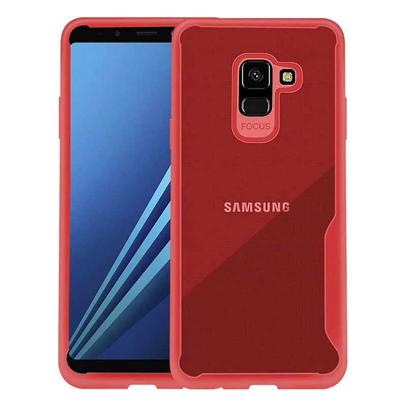 ТПУ для samsung A6 плюс 2018 телефон случаях прозрачный силиконовый A8 чехол задняя