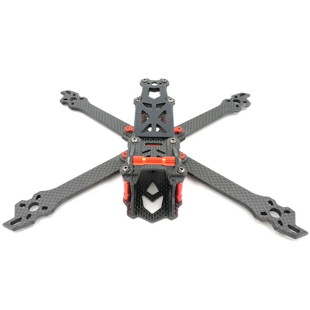 Квадрокоптер AlfaRC Fighter 5/6/7 дюймов Mark2 из углеродного волокна FPV растягивающийся