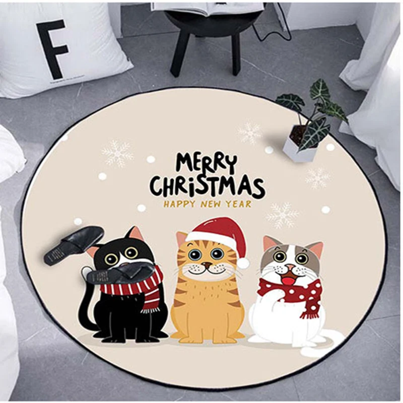 Коврики для кошек и собак круглые ковры детей дома гостиной большой креативный