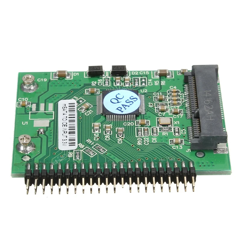 MSATA Mini PCI E SSD к 1 8 'ཨ контактному штекерному адаптеру преобразователя IDE плата