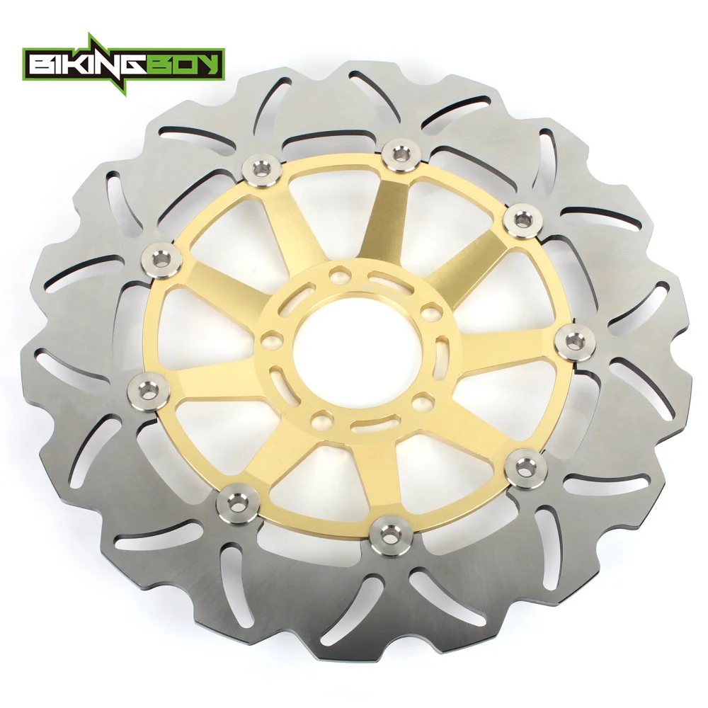 BIKINGBOY 310mm Street Bike Front Brake Discs Disks Rotors Pads Wave Set For Suzuki GSX-R 1100 GSXR 1986 1987 1988 86-88 | Автомобили и