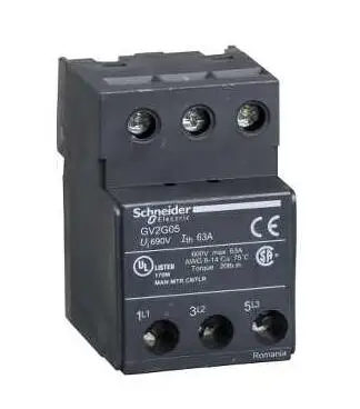 GV2G05 GV2-G05 TeSys GV2 D & U-Клеммная колодка-3P-для GV1L3 | Автомобили и мотоциклы