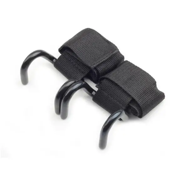 Профессиональный Фитнес сталь Тяжелая атлетика помощь Крючки ручной захват