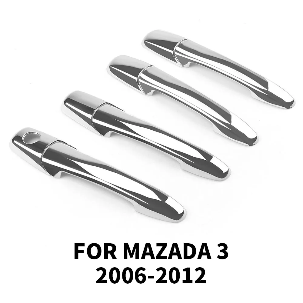 ABS Хромированная накладка на дверную ручку автомобиля для Mazda 3 M3 2006 2012 Аксессуары