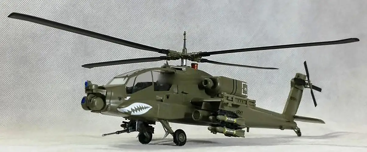 США AH-64A армии 87-0425 1-501-го 1/72 готового вертолета легкой модели |