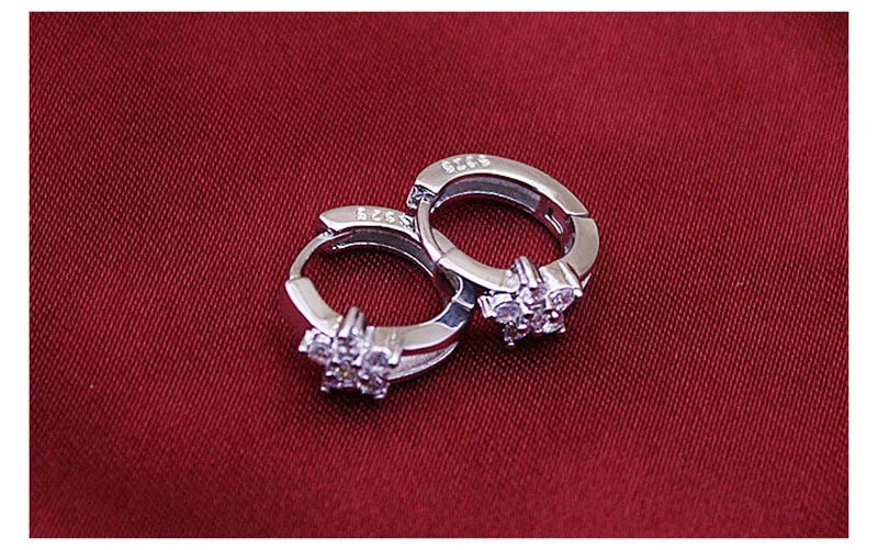 Женские серьги-кольца LUKENI модные серьги из стерлингового серебра 925 пробы с