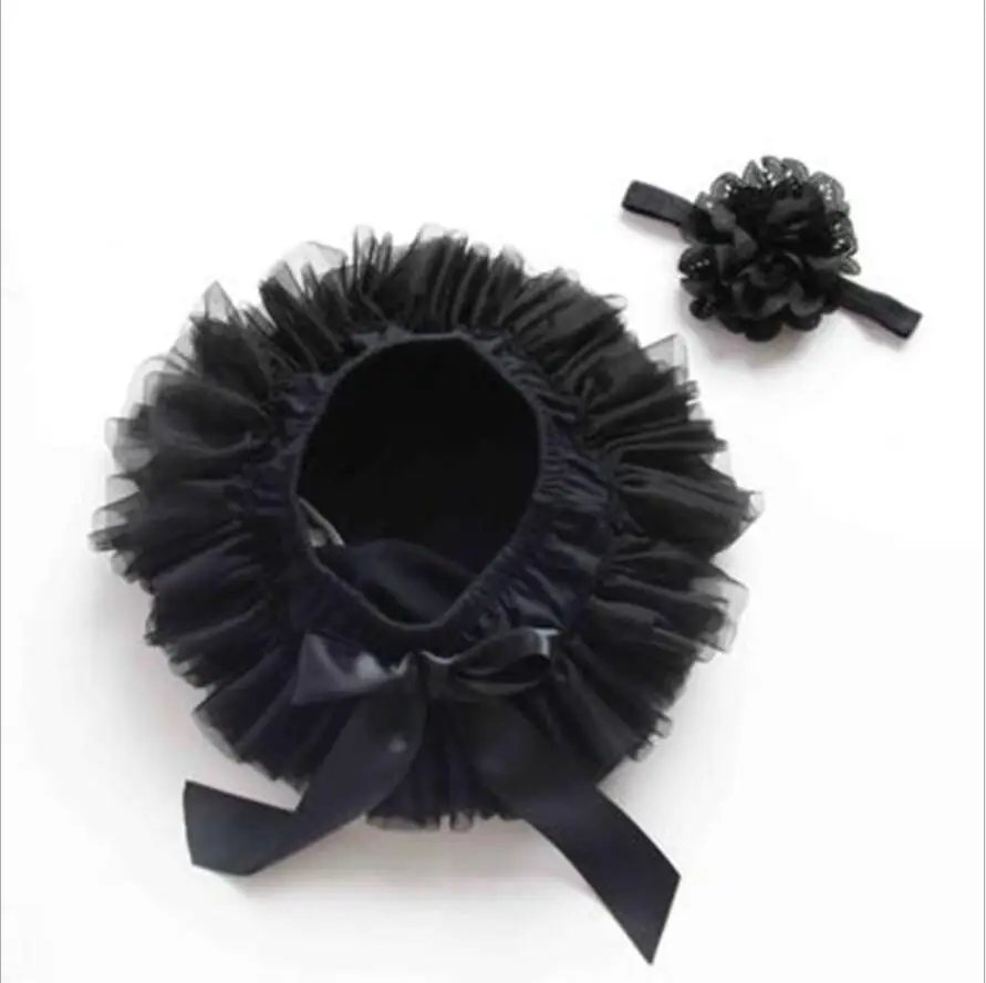 Популярный комплект одежды из 2 предметов хлопка для маленьких девочек повязки