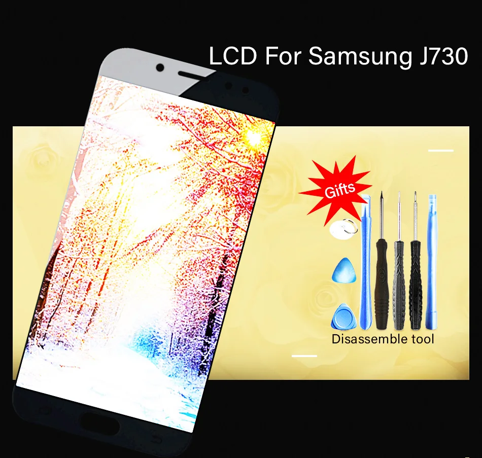 ЖК-дисплей для samsung Galaxy J7 Pro, сенсорный ЖК-дисплей для samsung J7 Pro J730 J730F, запасная сборка