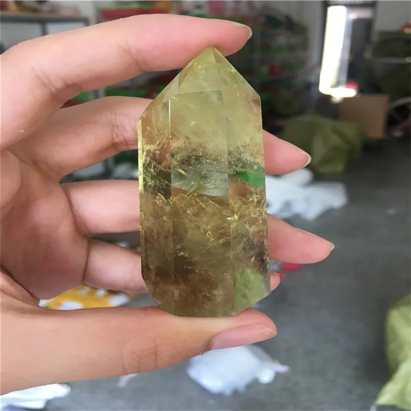 Natural beautiful yellow crystal healing | Дом и сад