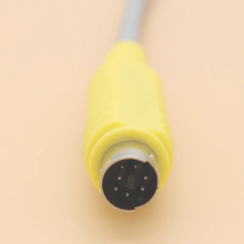 Compatible MEK MP700 MP800 SpO2 sensor adapter extension cable 7P yellow plug to DB 9P F for Nellcor probe |