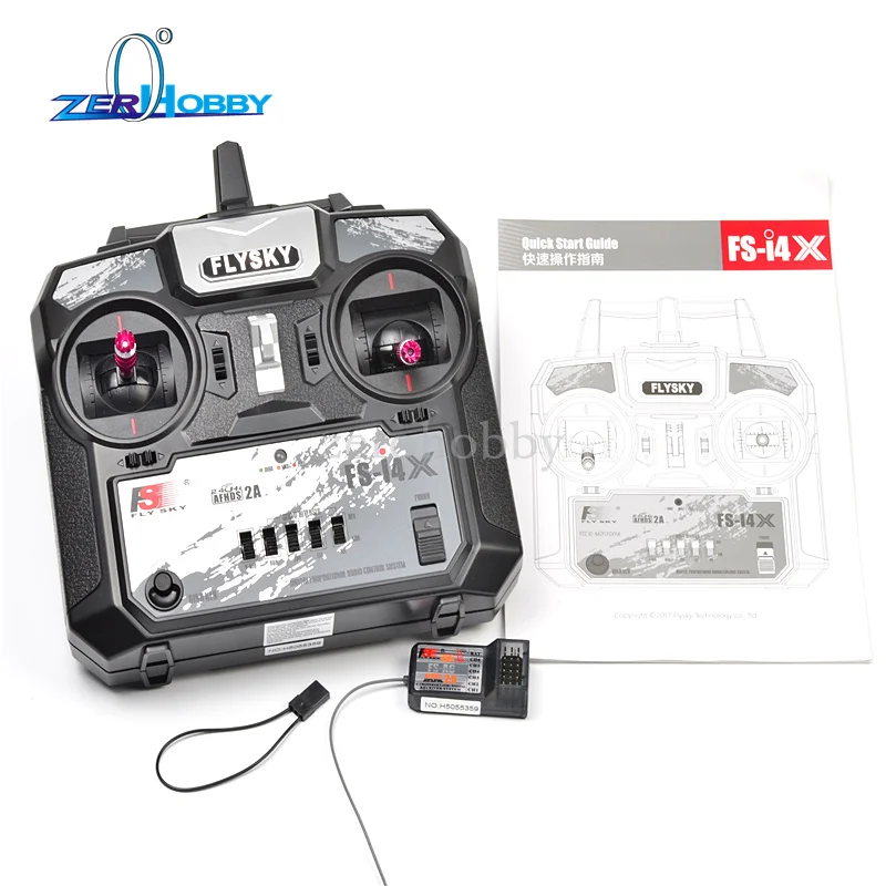 Flysky FS i4x AFHDS 2 4 ГГц 4CH радио канальный передатчик + A6 приемник для RC