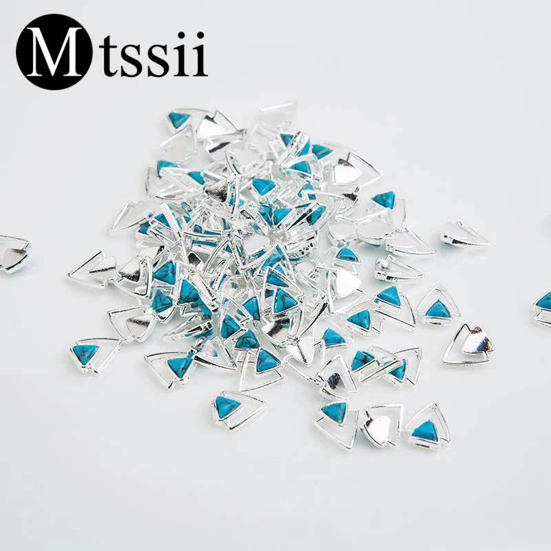 Mtssii 10 шт./упак. 5 типов Rainstone ногтей Книги по искусству желе алмаз полые горный