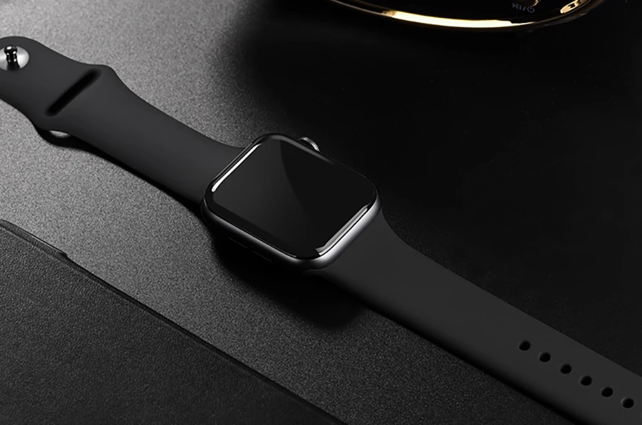 HOCO 3D изогнутое Закаленное стекло пленка для Apple Watch 4 9H Полное покрытие экрана Защитное стекло для Apple Watch серии 4 40 мм 44 мм