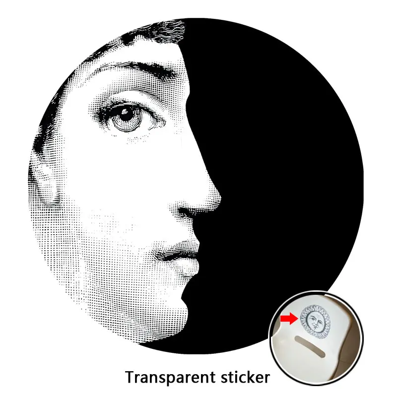 NO.57-84 дизайнер Fornasetti обои такие же, как прозрачные наклейки для украшения гостиной 1 шт - Цвет: 57