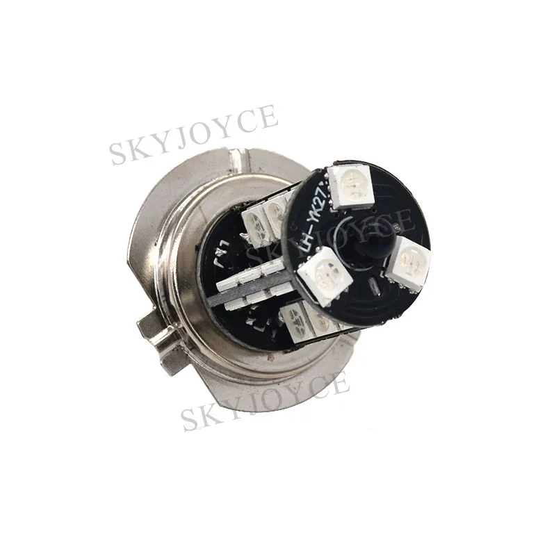 Светодиодный прожектор SKYJOYCE H1 H3 H4 H7 H8/H11 9005/HB3 9006/HB4 RGB с пультом дистанционного