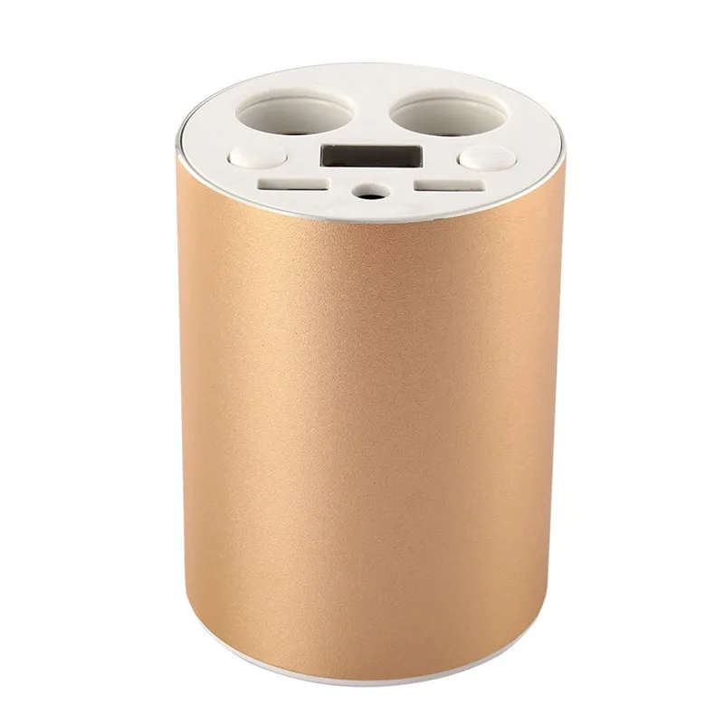 Двойное автомобильное зарядное устройство USB из алюминиевого сплава для LG Nexus 4