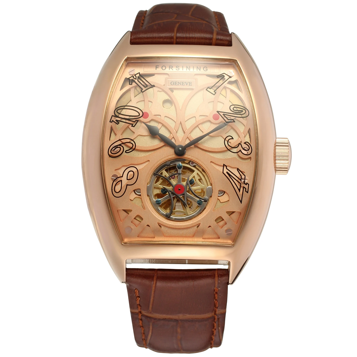 2019 FORSINING Tourbillon Мужские часы военный армейский Спорт Часы мужские лучший бренд