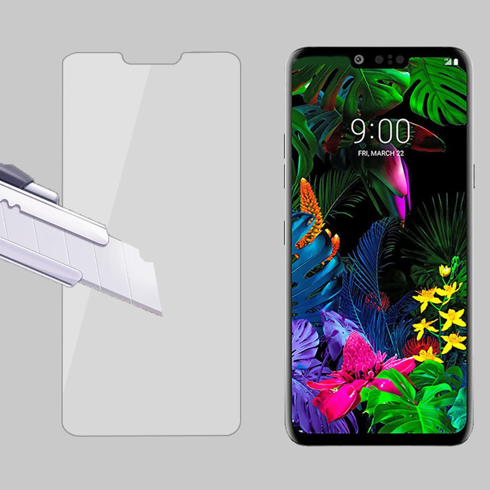 CCDZ 2 шт. с уровнем твердости 9 H HD прозрачное закаленное Стекло для LG G8 ThinQ Экран