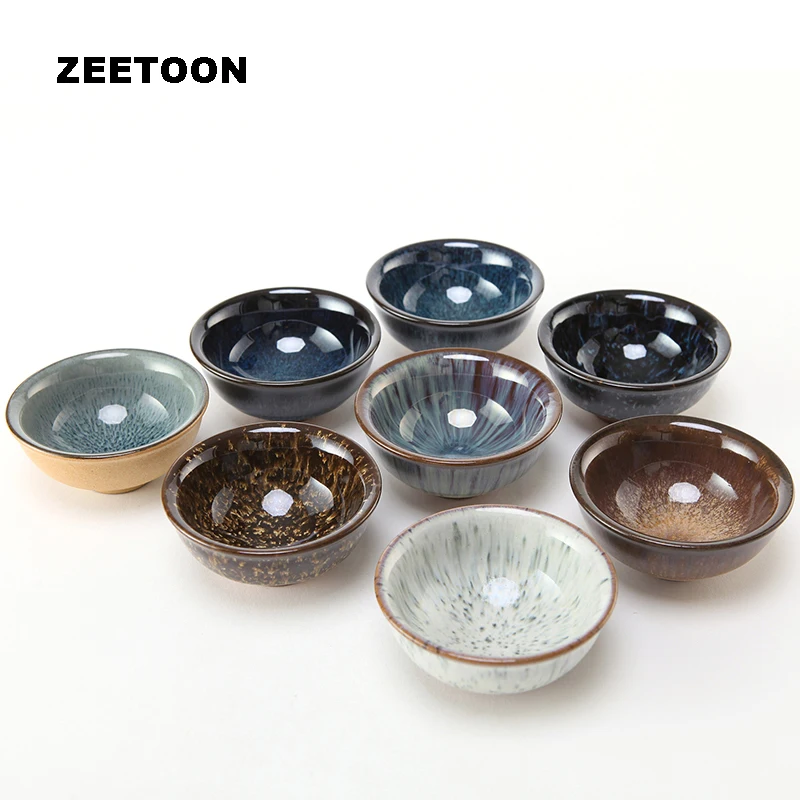 60 мл японский стиль аутентичная Исин фиолетовая глиняная чашка для чая грубая