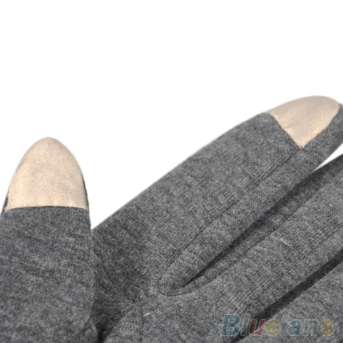 

Winter Women Ladies Touch Screen Warm Lace Gloves Mittens for Cell Phone iPad