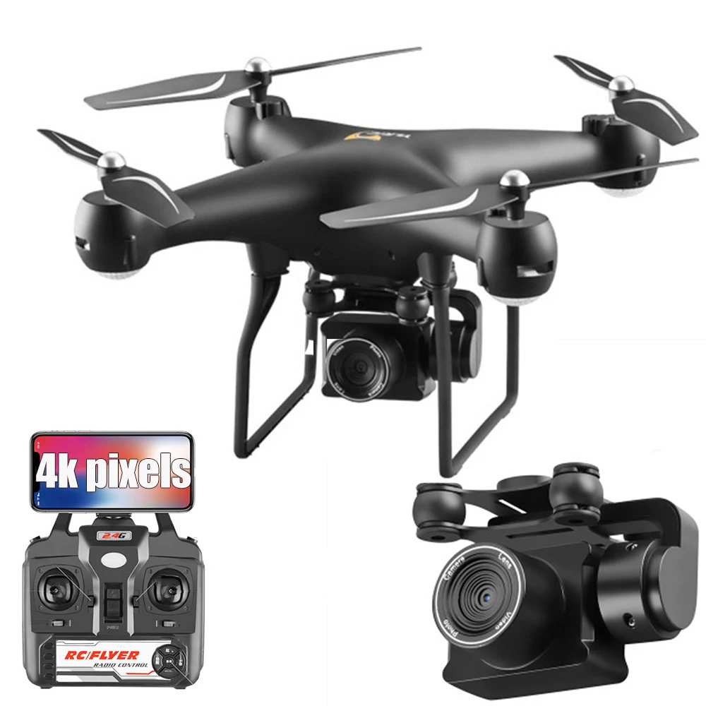 S32T Радиоуправляемый Дрон с 4 K/1080 P широкоугольным HD Wifi FPV воздушная вращающаяся