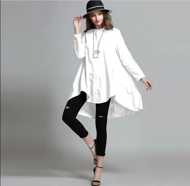 Большие размеры блузки женские и топы 2017 новая мода большие женская элегантная