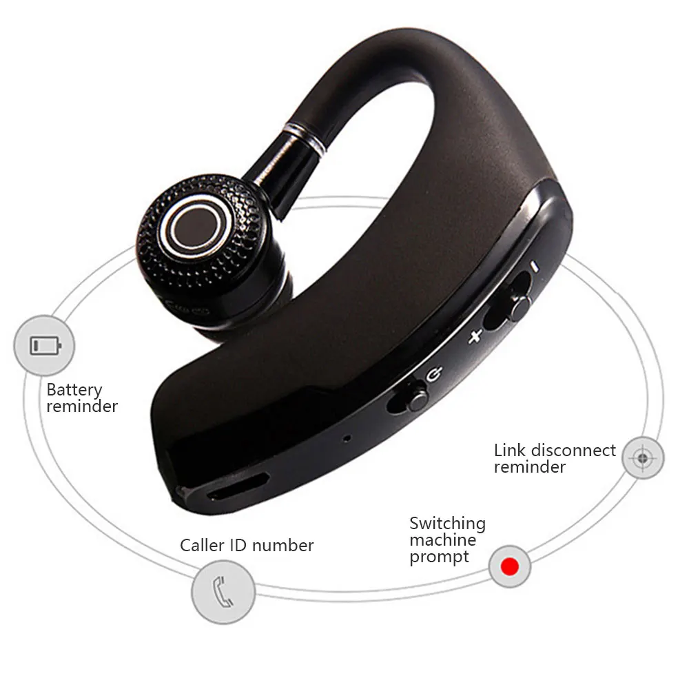 Оптовая продажа V9 Handsfree Беспроводные Bluetooth наушники с шумоподавлением Бизнес