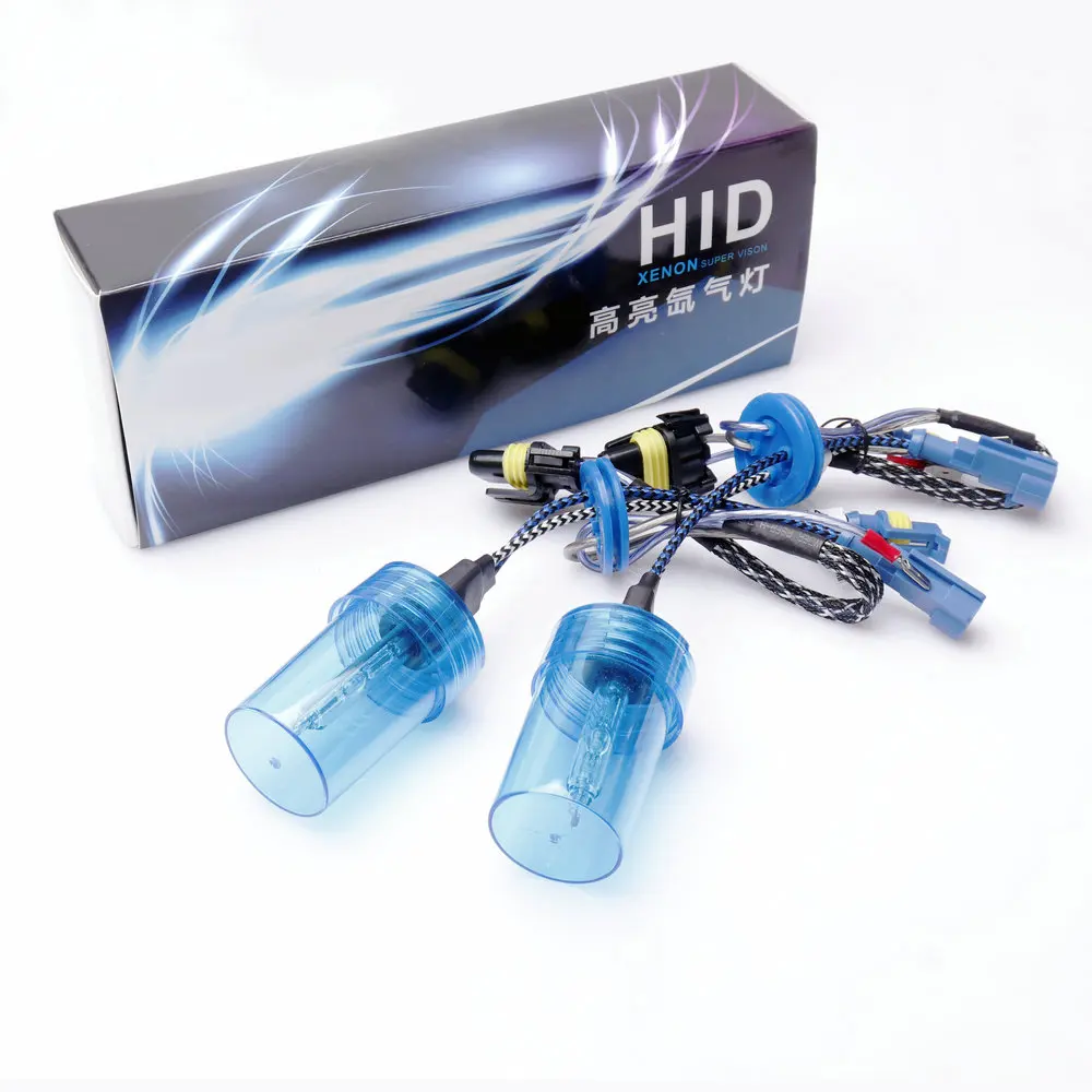 1 пара УФ Ксеноновые лампы для фар 55 Вт H1 H3 H7 H11 D2H 9012/HIR2 9005/06|xenon lamp|fast starth1 55w |