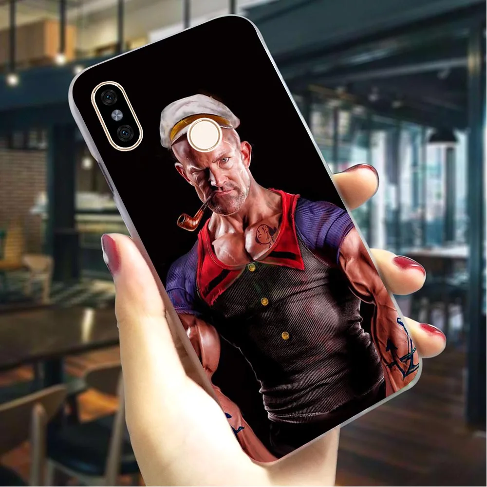 Пластиковый чехол для телефона Xiaomi Redmi Note3 3pro Popeye, чехол для Redmi Note 6, чехлы 5 Pro 4A 5 Plus 5A Prime 4X 6A