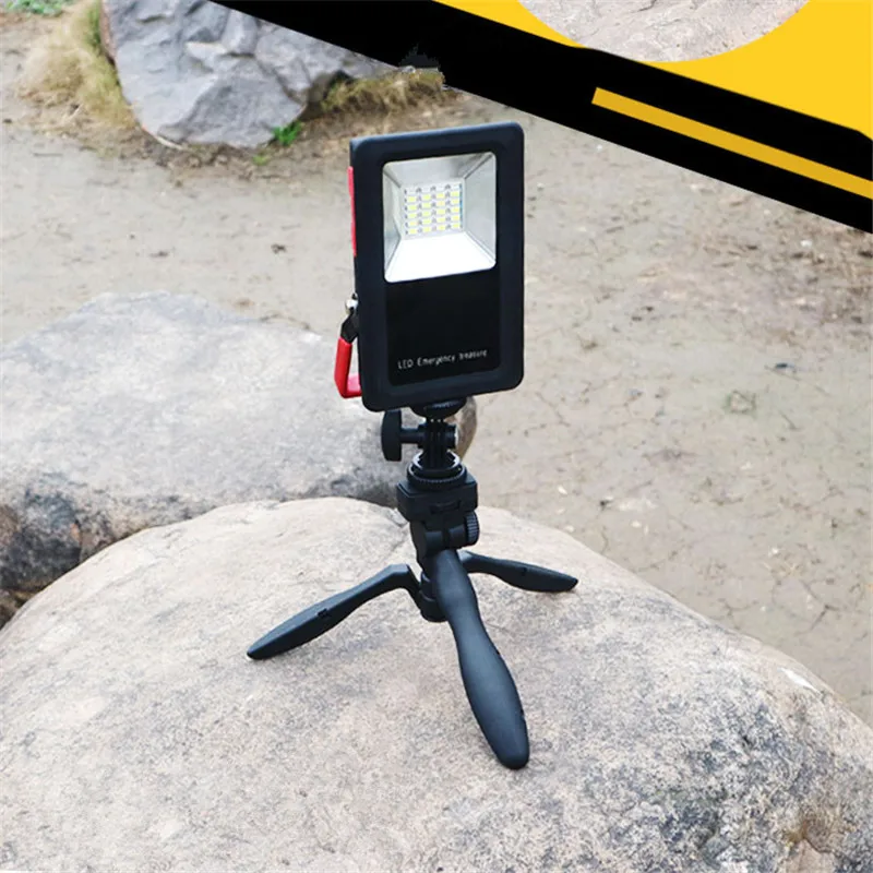 Led Floodlight Portable Lantern Waterproof Button Switch USB Charge Flashlight Spotlight Camping Emergency use | Лампы и освещение