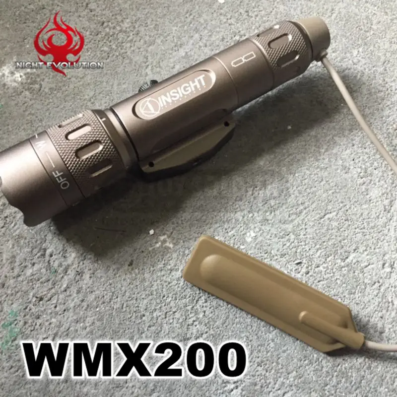 Night Evolution L 3 Insight Стиль WMX200 Тактическое Оружие Тактический Фонарь Установлен