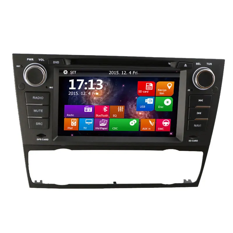 7 дюймовый автомобильный dvd плеер для BMW E90 E91 E92 E93 318 320 325 3 серии с GPS навигацией