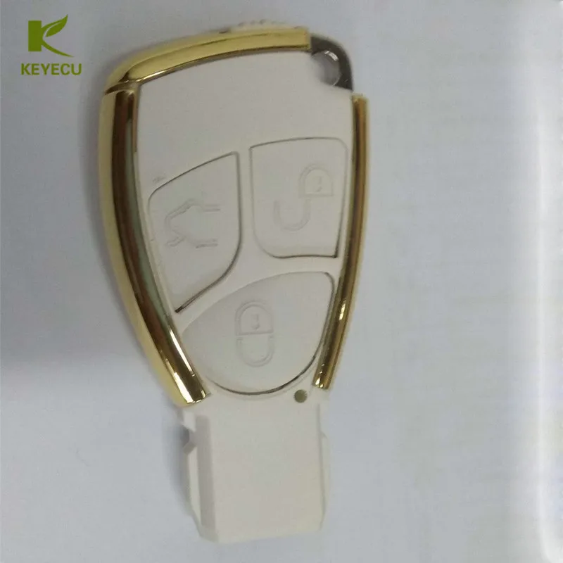 KEYECU Replacement Modified New Smart Remote Key Shell Case Fob 3 Button for Mercedes-Benz CLS C E S | Автомобили и мотоциклы