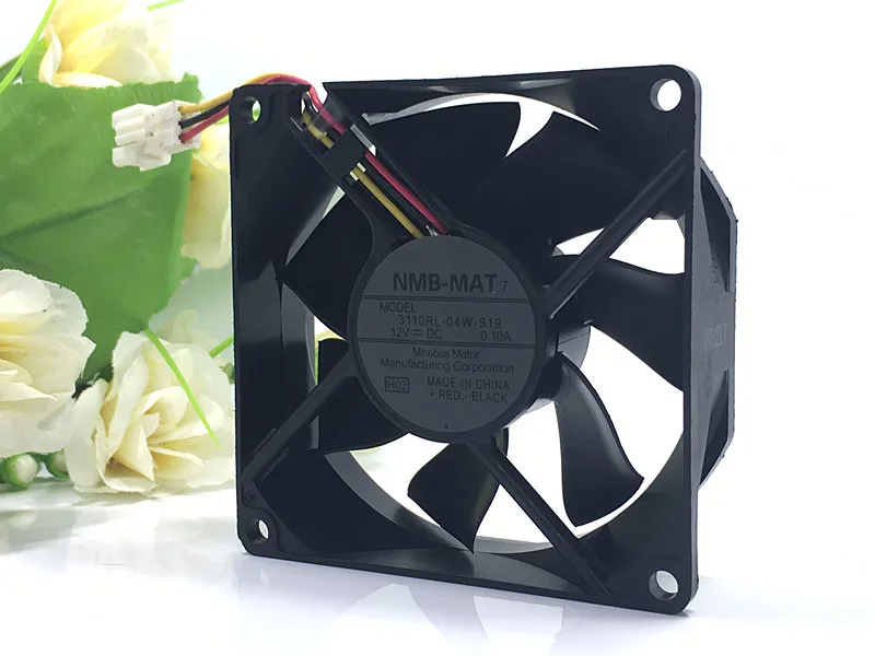 Оригинальный проекционный вентилятор для телевизора NMB TH-42PV8C 3110RL-04W-S19 80*80*25 мм 12 В