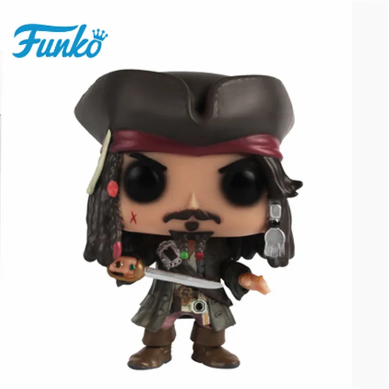 Официальный FUNKO POP Пираты Карибского моря #273 модель Джек Воробей капитан барбосса