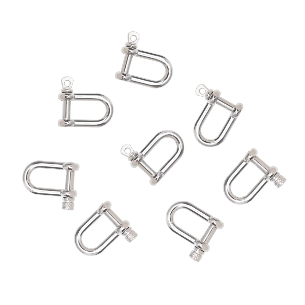 2 шт. u образная Скоба из нержавеющей стали пряжки для веревки Открытый Отдых на