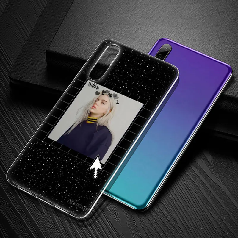 Billie Eilish Мягкий силиконовый чехол для телефона huawei P30 P20 Pro P10 P9 P8 Lite P Smart Z Plus NOVA 3 3i Модный чехол