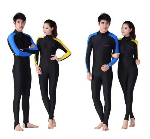 Scuba Dive Skins for Men or Women Snorkeling Equipment Water Sports Wet Jump Suits Jumpsuit Swimwear Wetsuit Rash Guards | Спорт и