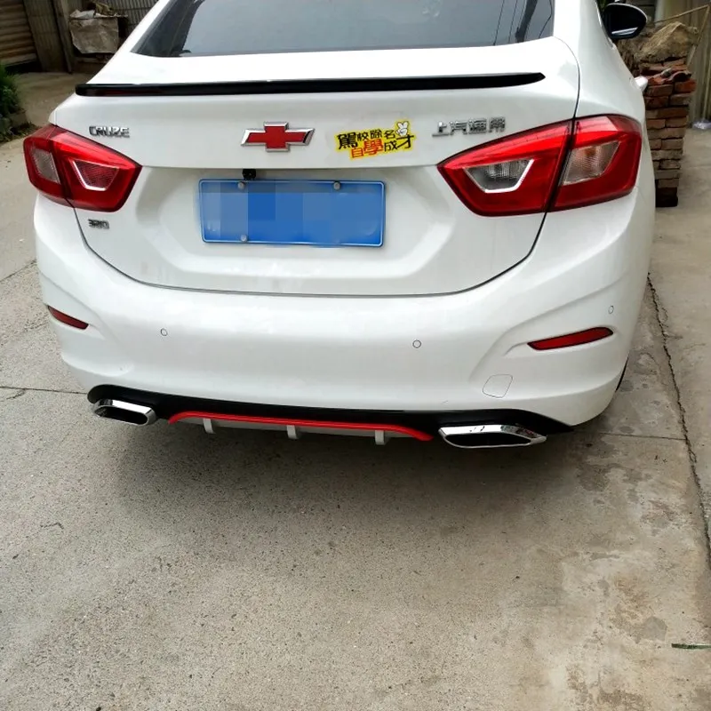 For Chevrolet Cruze year rear spoiler for Chevrolet Cruze high quality big rear wing spoiler bumper rear lip spoiler