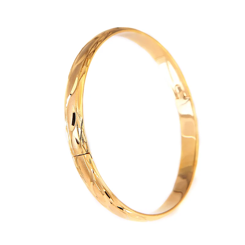 Оптовая продажа золотистый браслет и для женской вечеринки Дубая украшение