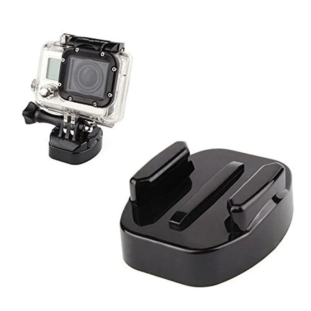 Плоская быстросъемная пластина для штатива Go pro Базовый адаптер Gopro монопод Hero 2 3 +