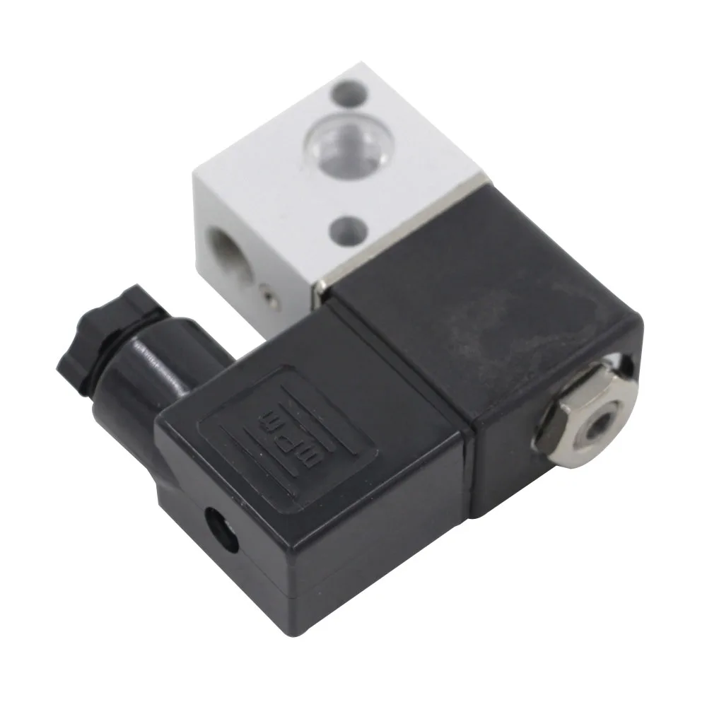Бесплатная доставка 3V1 06 24V DC 3 порта 2 Pos 1/8 &quotBSP нормально закрытый пневматический