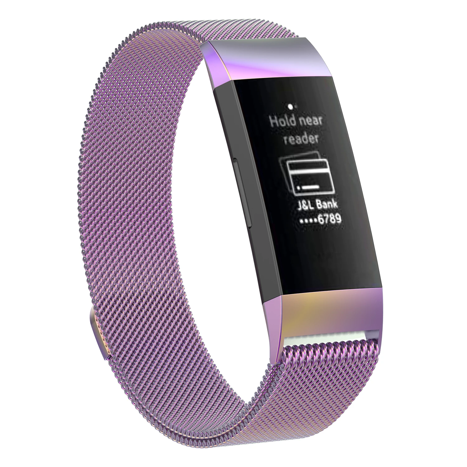 Миланский ремешок для Fitbit Charge 3 сменный ремешок смарт-браслета Магнитная Петля ремешок из нержавеющей стали часы Браслет для Fitbit charge3