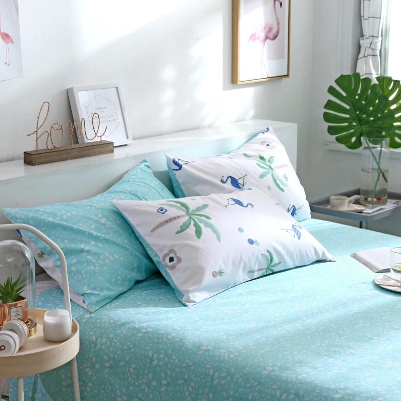 3/4 шт. Комплект постельного белья с рисунком маленького дерева постельное белье