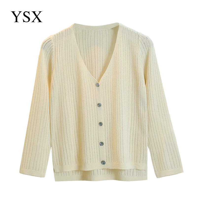2017 summer ice-silk long sleeve knitwear light sweater coat loose elegant female dress variety color comfortable cardigans |