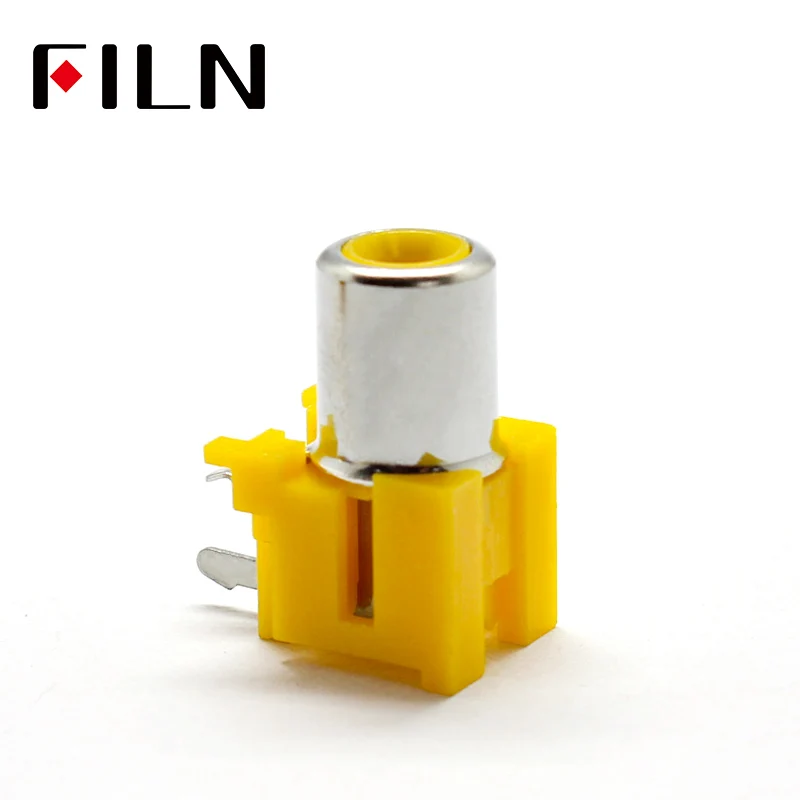RCA seat three-leg single hole AV socket Разъем lotus audio signal input | Обустройство дома